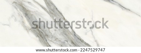 White polished finish italian statuario marble slab with thin streaks, white satvario calacatta panoramic marbling for flooring, wall cladding, New Marble, New Slab Tile.
