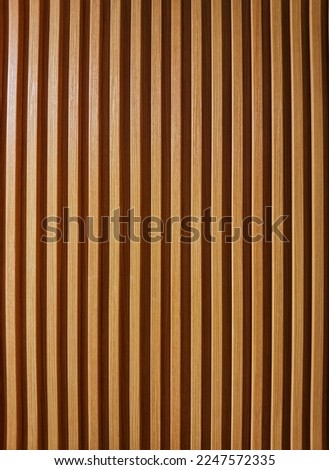 Brown wooden background and texture in a straight line