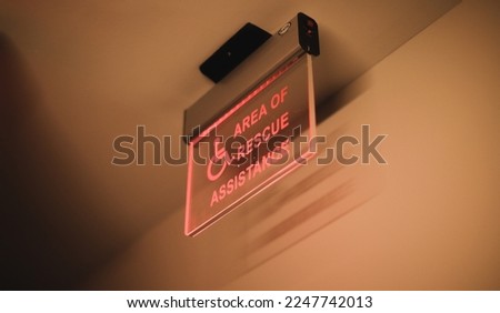 fire extinguisher signs emergency lights exit safety evacuation rescue assistance fire alarm