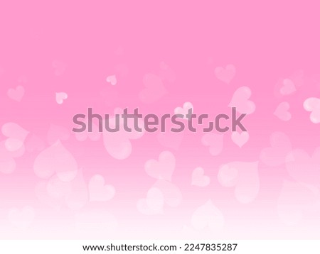 Valentine Heart with Pink Background