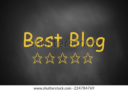 best blog black chalkboard