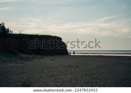 THUNDER COVE BEACH PRINCE EDWARD ISLAND - sep 2022. High quality photo