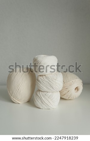 Twine rope for macrame weaving, materials for creativity