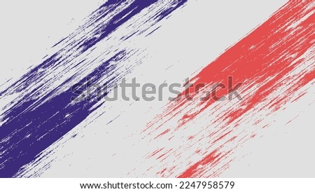 Abstract Red Purple Scratch Grunge In White Background