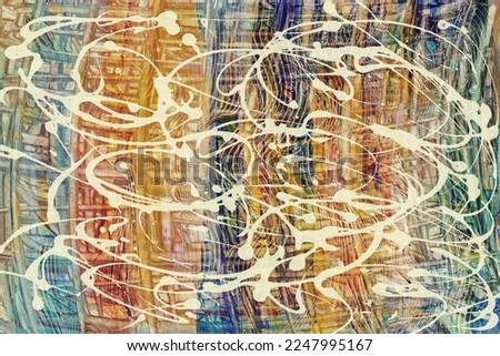 Hand drawn colorful painting background colors texture. Art abstract colorful background painted on canvas