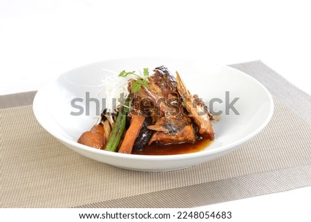 Asian Food Plate and Sushi Royalty-Free Stock Photo #2248054683