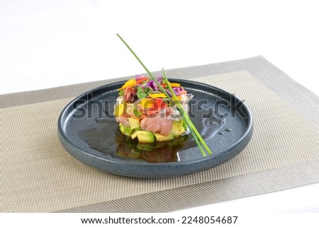 Asian Food Plate and Sushi Royalty-Free Stock Photo #2248054687