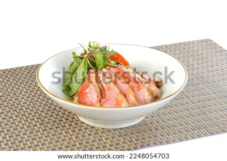 Asian Food Plate and Sushi Royalty-Free Stock Photo #2248054703
