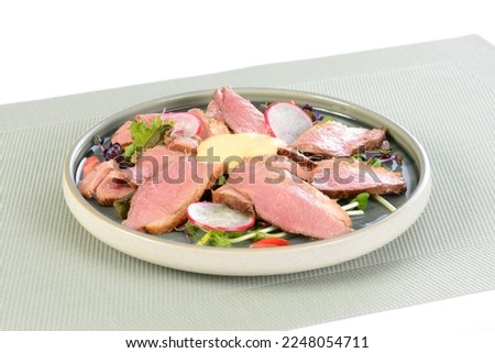 Asian Food Plate and Sushi Royalty-Free Stock Photo #2248054711