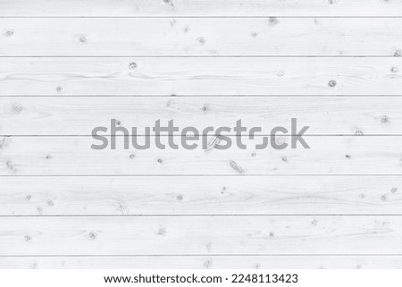 White wooden board background material.
