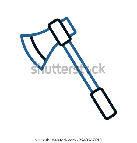Axe icon. sign for mobile concept and web design. vector illustration