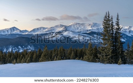 Mount Elbert and Mount Massive Royalty-Free Stock Photo #2248276303