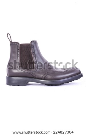 men's shoes on a white background