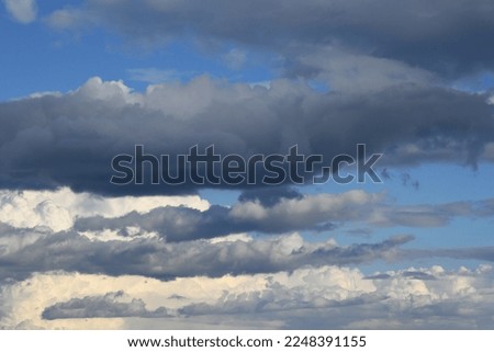 Storm clouds in the Spanish sky, Tarragona Province, Spain