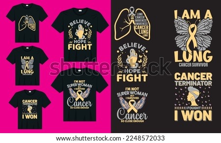 Cancer design bundle awareness t-shirt, ribbon and motivation quotes, typography breast cancer t-shirt design.