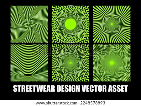 Streetwear vector asset for t shirt design Royalty-Free Stock Photo #2248578893