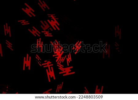 Dark Red vector template with repeated sticks. Shining colored illustration with narrow lines. Best design for your ad, poster, banner.