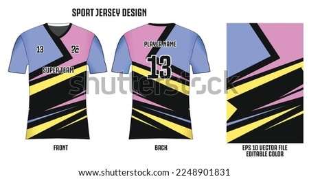 Vector background pattern for sports jersey, race shirt, running shirt, activity shirt, polo shirt