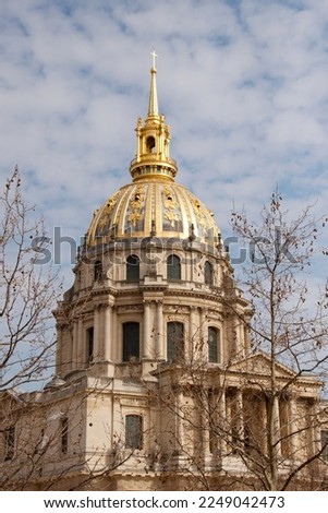 Picture of Les Invalides in Paris France