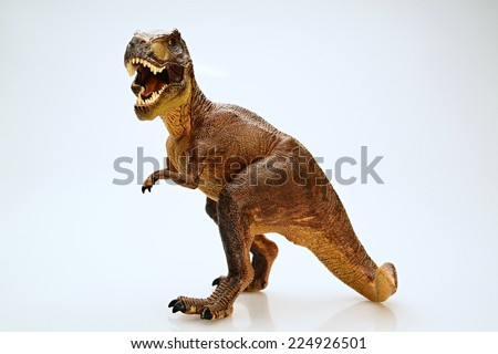  Isolated dinosaur on white background Royalty-Free Stock Photo #224926501