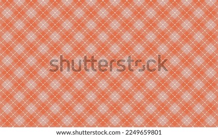 seamless orange geometric pattern for fabric textile clothing vector