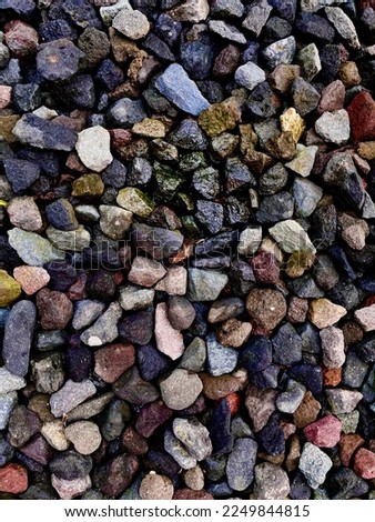 colored stones for garden decoration