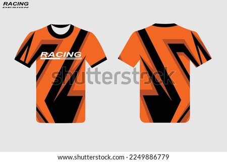 Tshirt sports design for racing, jersey, cycling, football, gaming, motocross