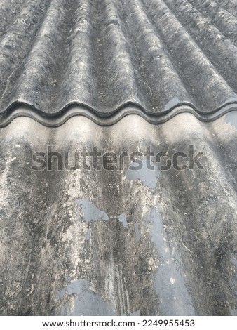 the picture of old texture of asbestos 