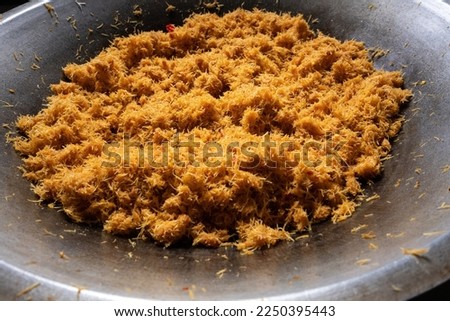 Urab seasoning, one of the traditional foods from Indonesia with a spicy savory taste made from roasted grated coconut
