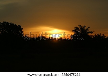 Sunset in the evening...sunset are attractive situation. This picture sunset i shoot in my hometown
