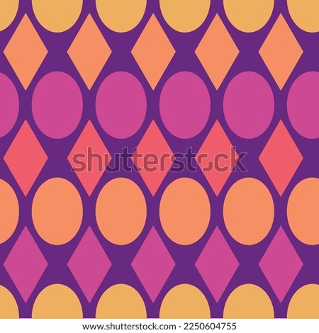 Vector geometric pattern background. Perfect for fabric, scrapbooking, wallpaper projects