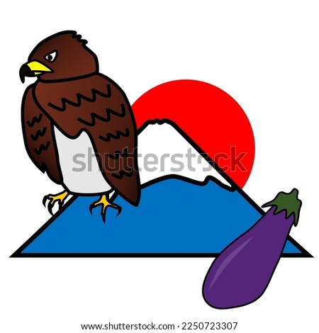 1 Fuji 2 hawk 3 Eggplant
