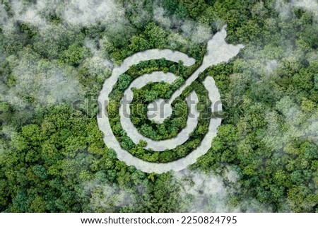 environment target of Green business, Business Development Strategies with Environmental Conservation. green community.new green business. plan, Royalty-Free Stock Photo #2250824795