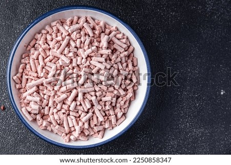 minced meat beef frozen quick freezing pork, chicken fresh meal food snack on the table copy space food background rustic top view
