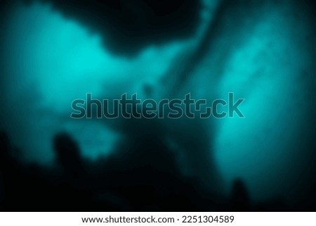 blur background, under the sea