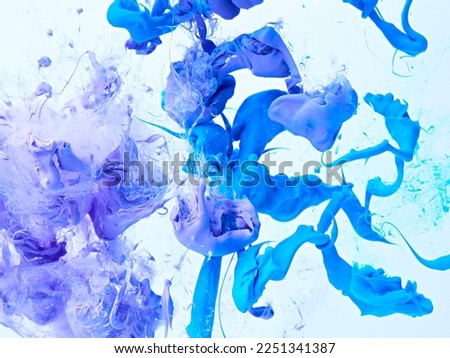 Abstract acrylic paint splash background. Ink texture backdrop