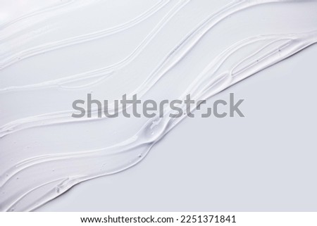 Cosmetic transparent texture. Serum or shower gel, shampoo background Royalty-Free Stock Photo #2251371841