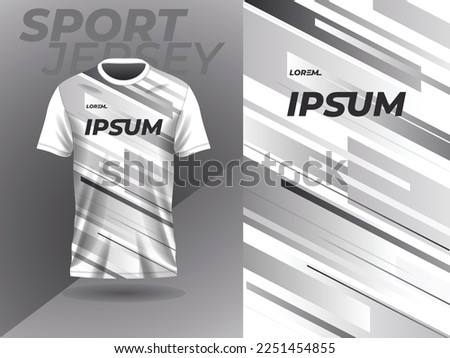 black white abstract tshirt sports jersey design for football soccer racing gaming motocross cycling running