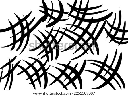 Grunge Ink Dry Brush Abstract Background