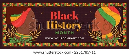 Black history month celebrate. vector illustration design graphic Black history month.