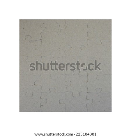A close up shot of jigsaw pieces