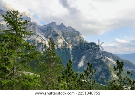 view of mountains, photo as a background, digital image