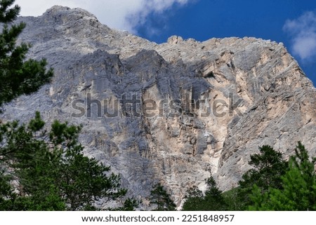 rock in the mountains, photo as a background, digital image