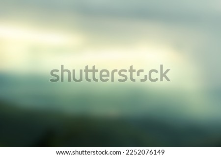 Defocused abstract background of landscape