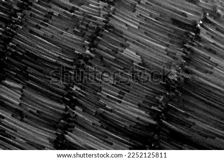 Abstract texture drawn with black marker strokes. Royalty-Free Stock Photo #2252125811