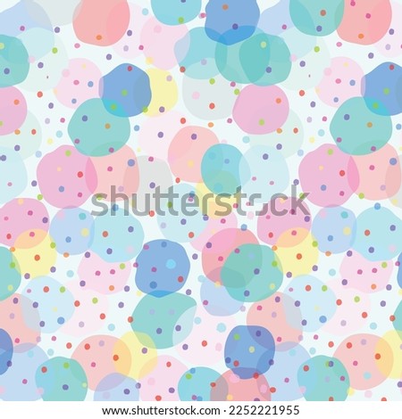 dots ballon print pattern soft colors wallpaper cute  party happy colorful