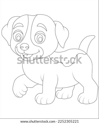 Dog Coloring page|Book Coloring pages