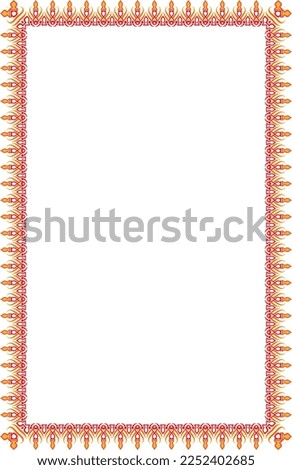abstract border design for ornament