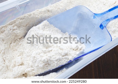 Healthy sesame flour 