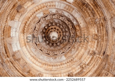 old stone roof in India